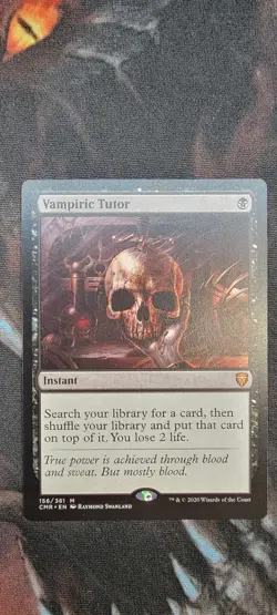 Vampiric Tutor (CMR) - NM - MtG - Image 1