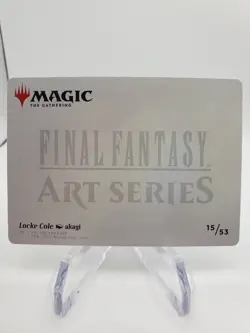 Locke Cole 15/53 Signature Art Final Fantasy Art Series NM MTG TCG - Image 2