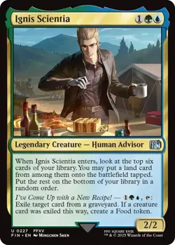 Foil - Ignis Scientia - 227 / NM / English MTG - Image 1
