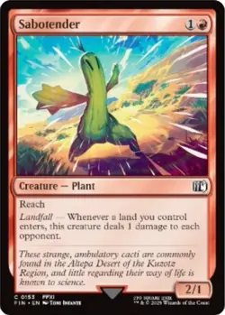 Sabotender - 153 / English / Near Mint MTG - Image 1