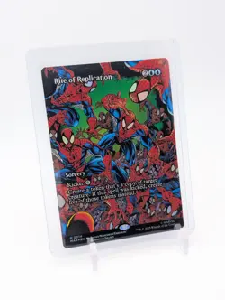 MTG - Rite of Replication - FOIL Borderless M #14 - Marvel Universe Eternal NM - Image 1