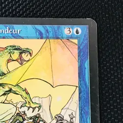 Illusions of Grandeur Magic The Gathering MTG 1995 Vintage Vtg 🔥🐉 - Image 4