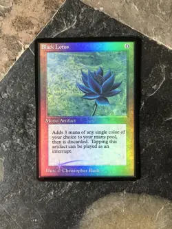 MTG - Black Lotus - FOIL - Beta - Unlimited - Legacy - Art Alt -WATCH ITEM VIDEO - Image 4