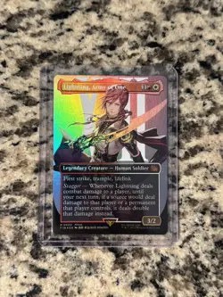 Lightning, Army of One (0400) (Borderless) Final Fantasy Foil - Image 1