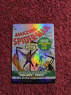Peter Parker 0232 Foil Borderless Marvels Spider-Man - Image 2