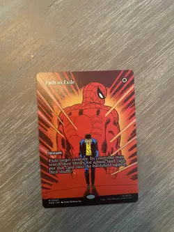 🔮 MTG: Path to Exile Borderless MTG Marvel Spiderman -Ships Immediately - Image 1