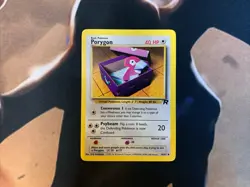 Porygon Team Rocket 48/82 Pokemon Card Moderately Played Raw - Image 1