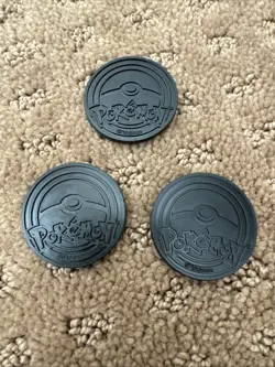Pokemon Flip Coin Mega Mewtwo X, Rayquaza EX, Volcanion Lot of 3 - Image 5