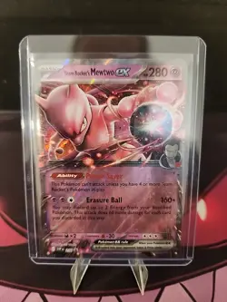 Team Rockets Mewtwo ex Pokemon TCG Black Star Promo NM - Image 3