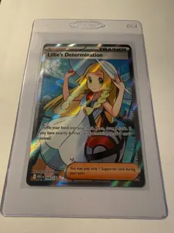 Lillie’s Determination 169/132 - Ultra Rare - Pokemon Mega Evolution - Full Art - Image 1