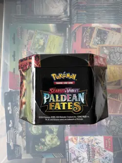 Pokemon Scarlet Violet Paldean Fates Charizard Tin, Sealed - Image 3