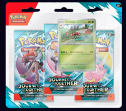 Pokemon TCG: Scarlet & Violet Journey Together Triple Blister Pack x4 - Image 1