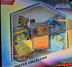Pokemon TCG Scarlet & Violet Prismatic Evolutions Poster Collection Box - Image 1