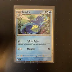 Pokemon Kingdra ex SVP 131 Shrouded Fable Special Illustration Promo NM-M - Image 4