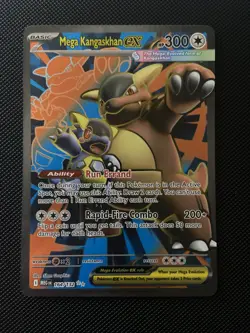 Mega Kangaskhan ex 164/132 Full Art Pokemon TCG Mega Evolution Near Mint - Image 1