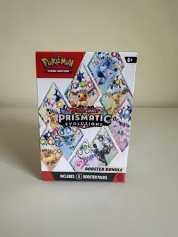 Pokemon TCG Prismatic Evolutions Booster Bundle (6 packs) Sealed | See Photos #2 - Image 1