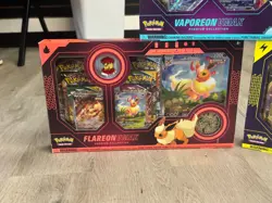 Pokemon TCG VMAX Premium Collection Box Vaporeon Flareon Jolteon Set of 3 - Image 3