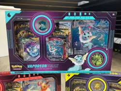 Pokemon TCG VMAX Premium Collection Box Vaporeon Flareon Jolteon Set of 3 - Image 4