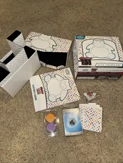 EMPTY Pokemon 151 ETB Elite Trainer Box w accessories No Booster Packs No Promo - Image 1