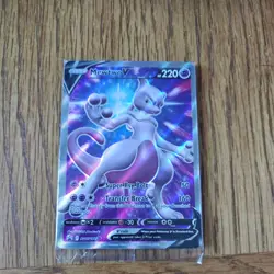 Mewtwo V SWSH229 - Sealed Pokemon GO TCG Black Star Promo - Mint/Pack Fresh - Image 1