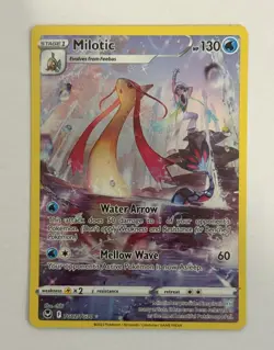2022 Pokemon MILOTIC #TG02/TG30 FULL ART Silver Tempest ULTRA RARE🔥 - Image 1