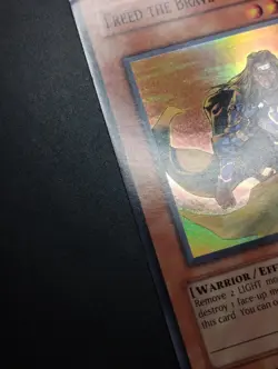 YUGIOH 2004 | FREED THE BRAVE WANDERER | IOC-014 | NA OLD PRINT | SR | EXCELLENT - Image 4