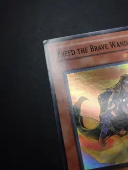 YUGIOH 2004 | FREED THE BRAVE WANDERER | IOC-014 | NA OLD PRINT | SR | EXCELLENT - Image 5