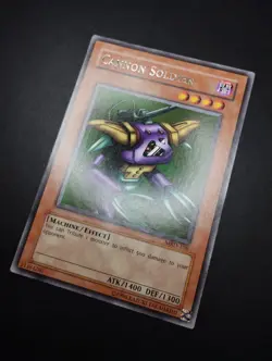 YUGIOH 2002 | CANNON SOLDIER | MRD-106 | NA PRINT | RARE | NEAR MINT - Image 3