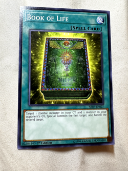 Book of Life SR07-EN027 1st Edition Common LP + BONUS - Image 1