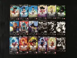 Dragon Ball Card Game Fusion World Promotion Battle Pack 18 Packs Used - Image 1