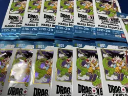 Dragon Ball Card Game Manga Booster 01 Rose 13 Packs New - Image 3