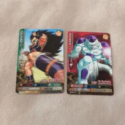 Dragon Ball Kai Card Set Frieza Raditz 2009 Trading Cards Vintage Used - Image 1