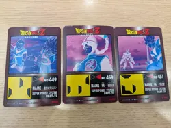 Dragon Ball Z PP Card Set Goku Krillin Pai Bg Normal Used - Image 2