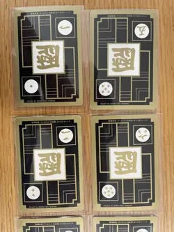 Dragon Ball Z Trading Card Set Carddass Collectible Gold Background Used - Image 3