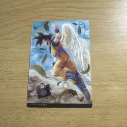 Dragon Ball Itajaga Angel Goku Card Collectible Used - Image 1