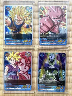 Dragon Ball Data Carddass Memorial Scene Set Used Card Game Collectible - Image 1