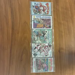 Dragon Ball Card Set Five Cards Collectible Used - Image 1