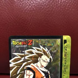 Son Goku Dragon Ball Z Carddass 154 Collectible Card Used - Image 3