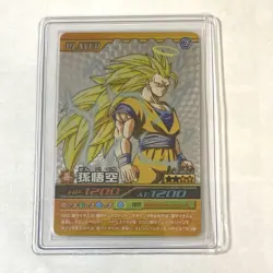 Dragon Ball Heroes Secret Son Goku SP003 Card Used No Damage - Image 1
