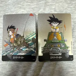 Dragon Ball Energy Marker Collectible Card Used Good Condition - Image 1