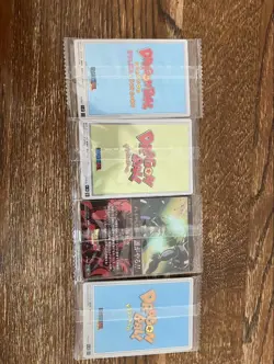 Dragon Ball Trading Card Set of 4 Unused Illustrated Collectible - Image 2