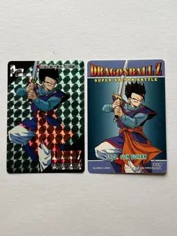 Dragon Ball Z Super Battle Card Son Gohan Kira Normal 2 Piece Set - Image 1