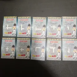 Dragon Ball Card Set of 10 PP Cards High Power Collectible - Image 3