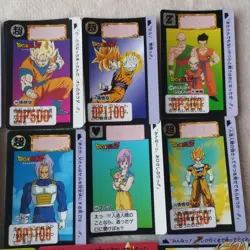 Dragon Ball Z Carddass Collectible Card Used Scratches Bends Not Included - Image 3