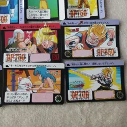Dragon Ball Z Carddass Collectible Card Used Scratches Bends Not Included - Image 4