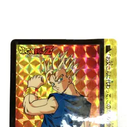 Dragon Ball Z Carddass Son Gohan Prism Card 1994 Used - Image 4