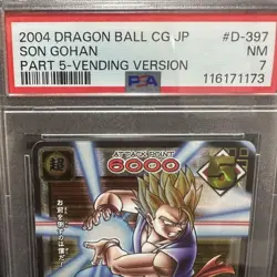 2004 Dragon Ball CG JP Son Gohan Card Attack 6000 Used - Image 2