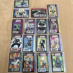 Dragon Ball Z Carddass Kira Set with Defective Back Japanese Card Game - Image 2