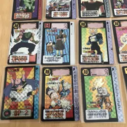 Dragon Ball Z Carddass Kira Set with Defective Back Japanese Card Game - Image 3