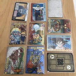 Dragon Ball Z Carddass Kira Set with Defective Back Japanese Card Game - Image 5